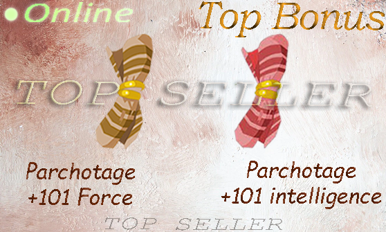 Boune : Pack Parchotage +101 force + Parchotage +101 intelligence + Top Bonus - livraison Expresse : 5 minutes