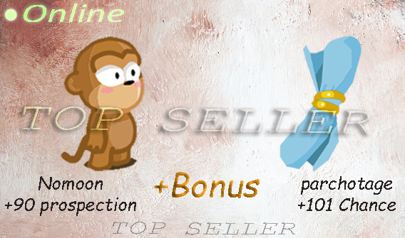 Kit parchotage +101 chance + Nomoon 90 prospection + bonus - livraison 5 minutes . [Top Seller ]