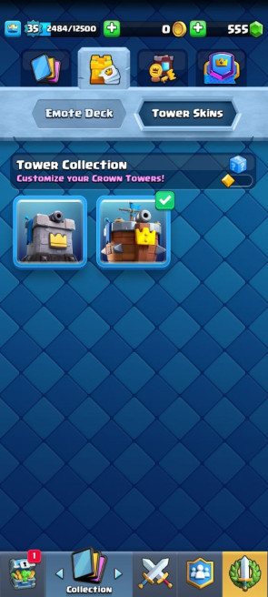 (Android/iOS) KT12 - lvl35 - Cards103/120 - Max Card 4 _lvl 13 card 4 /Emote 26 / skin tower 2