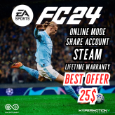 [STEAM] EA SPORTS FC 24 (FIFA24) - Ultimate Edition + ONLINE MODE + SHARE ACCOUNT - Fast Delivery - LifeTime Warranty - Best Price