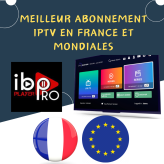 abonnement IPTV 12 Mois - Stable sans coupures - Chaines France et Mondiales - VOD et Series