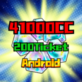 [Android/Global/Auto delivery]41000CC+200ticket! A1