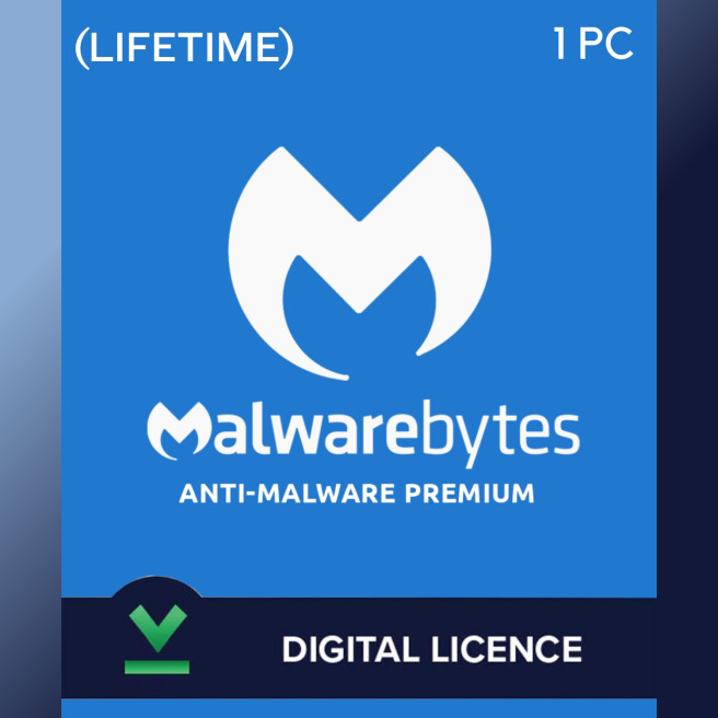 Malwarebytes PREMIUM KEY - 1 PC (LIFETIME)