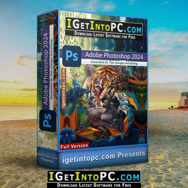 Adobe Photoshop 2024 with Crack 64 bit 