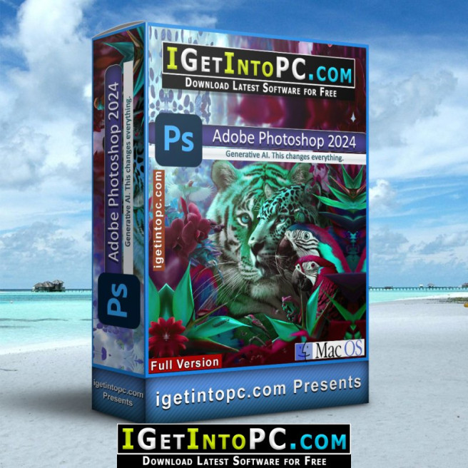 Adobe Photoshop 2024 macOS with Crack 64 bit
