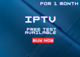 IPTV FOR 1 MONTHS including all Europe channels- FREE TEST FOR 24 HOURS AVAILABLE