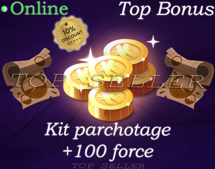 parchotage + 100 Force + bonus - livraison 5 minutes