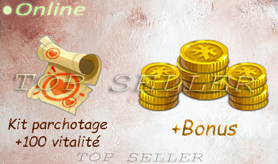 Hellmina : kit parchotage +100 vitalite + bonus - livraison 5 minutes