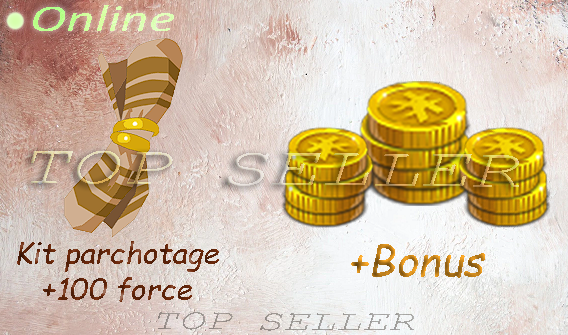 Talkasha : kit parchotage +100 force + top bonus - livraison 5 minutes