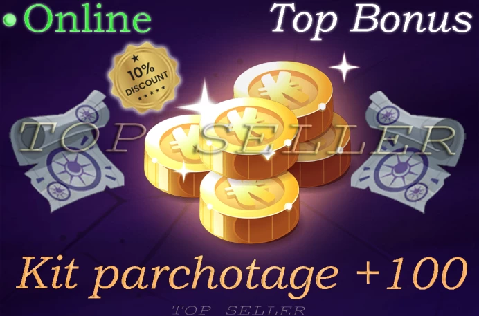 Kit Parchotage +100 sagesse + Top Bonus - livraison 5 minutes