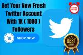 TWITTER Account with (1000) Followers Full Data Change Guaranteed TWITTER TWITTER TWITTER TWITTER TWITTER TWITTER TWITTER TWITTER TWITTER