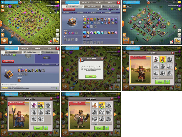 ■TH:11 (45%) ■Heroes: K33 Q33 P10 W10 ■Skins:3 ■BH:5 ■Full Access ■Instant Delivery ■A4989