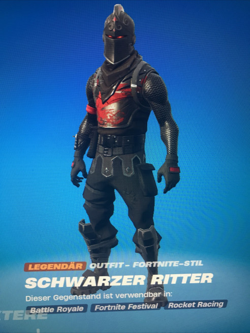 fortnite Black Knight skin