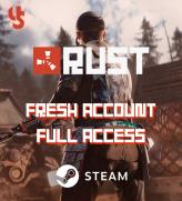 Selling Rust ACC for cheap 0 Hour ACC never Played Full Access