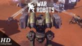 Android war Robots game| 4slots open level 12| email access
