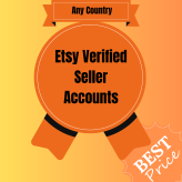 Etsy Verified Seller Accounts: Any Country