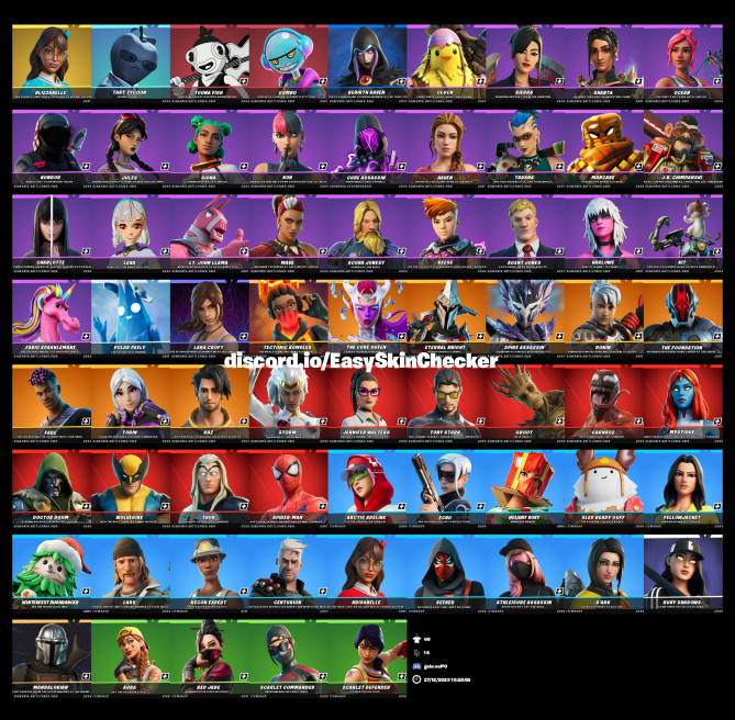 69 SKINS [TRYHARD ACCOUNT] RECON EXPERT | AURA | ECHO | LARA CROFT | IRON MAN | TART  TYCOON | RED JADE | KOR//[READ DESCRIPTION PLEASE]