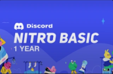 Discord Nitro Basic MemDiscord Nitro Basic Membership 1 Yearbership 1 Year