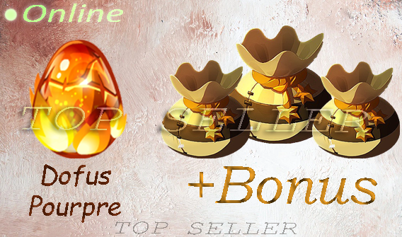 Dofus pourpre + 500.000 Kamas - livraison 5 minutes
