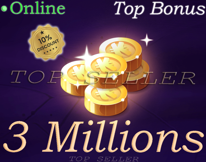 3 millions de kamas + Top Bonus - Livraison 5 minutes - Imagiro