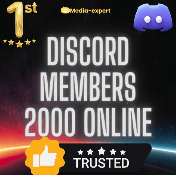 Discord 2K (2000) Members FAST DELIVERY-PREMIUM QUALITY members Discord 2000 Members (I have all that you want quantity and quality)