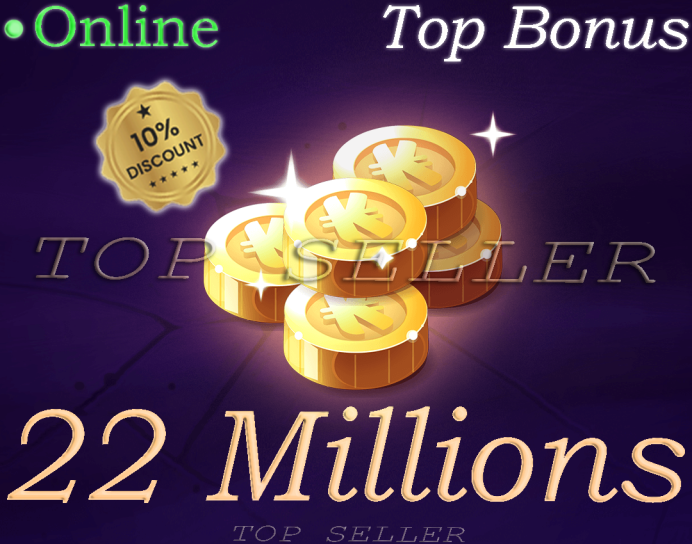 22 millions + top bonus - livraison 5 minutes - Hellmina