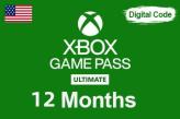 Xbox Game Pass Ultimate-XGPU 12 Months - Xbox Live Key - United States