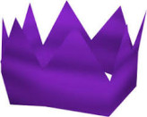 Purple partyhat