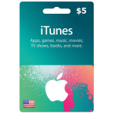 $5 USA iTunes Gift Card Gift Cards