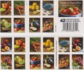 Fruit of Vegetables Forever Postage Stamps