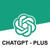 ChatGPT-4 PLUS (GPT-4) Shared 3 People 1 Month