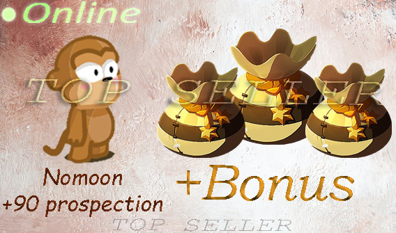 [ Boune ] : Familier Nomoon +90 Prospection + Top bonus - livraison 5 minutes 