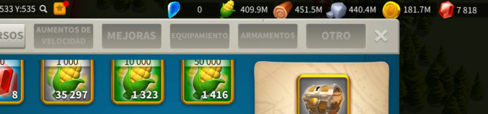 Rise of kingdoms RSS for sell