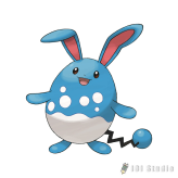 Azumarill with Shell Bell, best stats for Tera Raid Battles