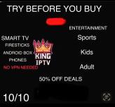 IPTV Smarters Pro 12 month Premium 2023 (M3U, SMART TV, ANDROID, MAG) , Free Trial avaible 