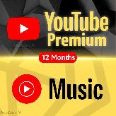 YouTube PREMIUM + MUSIC 6-12 MONTH To Your Account