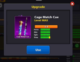 Cage Match Cue Maxx ( Cue Full Upgraded ) Miniclip Account  l Instant Delivery  l 100% Safe Account