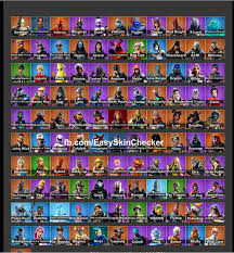 70-120 Skins-Fortnite Account-Instant Delivery-TRUSTED SELLER-