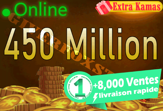 Fallanster>[ 450 M Kamas ] + Extra Kamas Bonus - Livraison 5 minutes