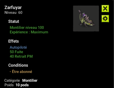 Tylezia : Zarfuyar lvl 100 + Top Bonus - livraison 5 minutes