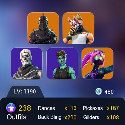 FA / 12 Skins / PSN, XBOX, NINTENDO, PC / Omega, Havoc, Sub Commander, Hybrid