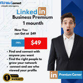 Linkedin  Premium  Business Plan 1 mounth