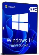 Windows 11 Pro Professional - 5 PCs - Fast - Downloadable version - 32/64 bit Original activation key