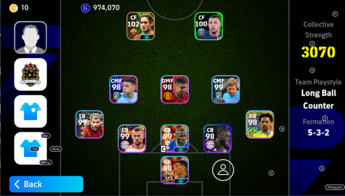 3070 Strength/ Epic(Totti,Neymar Jr, Maradona, Safee Sali, Arhan)-Showtime(Koulibali,Andrada)-POTW(Mbappe, Haaland, Lau Kai Harvertz-EF26