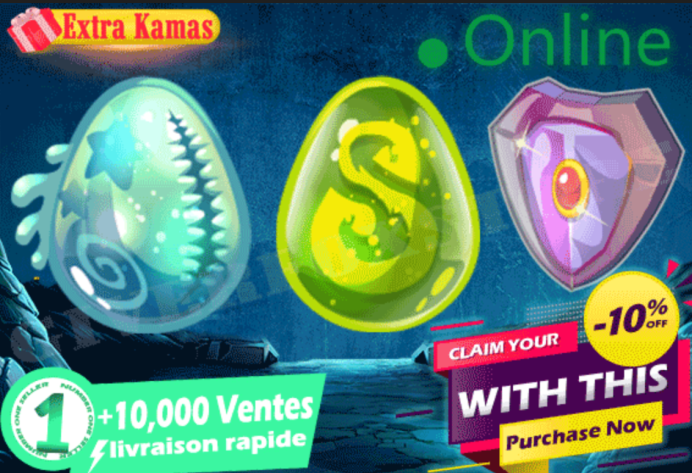Draconiros>[ Dofus Abyssal ] + [ Dofus Emeraude ] + [ Prytek iridescente ] + [ 1 M Kamas Bonus ] - Laivraison 5 Minutes