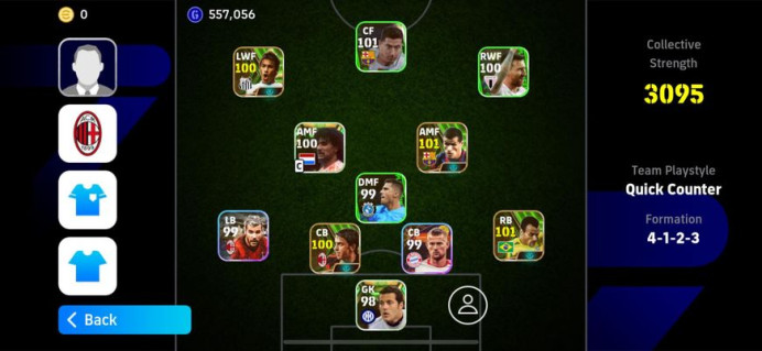 3095 Strength/VERY HOT ACCOUNT-Big Time Rivaldo-HOT EPIC(Neymar,Gullit,Rivaldo,Costacurta,Cafu,Julio Caesar,Del Piero,Maradona,Berkamp-EF34