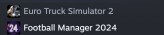account steam football manager 2024,eurotruck simulator 2