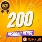 200 Discord Emoji React Emoji réagir discord  ( for more just text me:400-500-600-800-3K-8K-7K..)