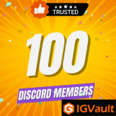 100 Discord Members Membres discord ( for more just text me:400-500-600-800-3K-8K-7K..)