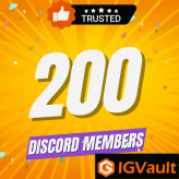 200 Discord Members Membres discord  ( for more just text me:400-500-600-800-3K-8K-7K..)